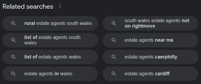 Related searches for the term "Estate agents in South Wales"